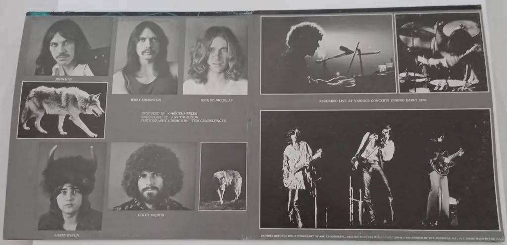 Steppenwolf, Live  (Double album) Image 1++